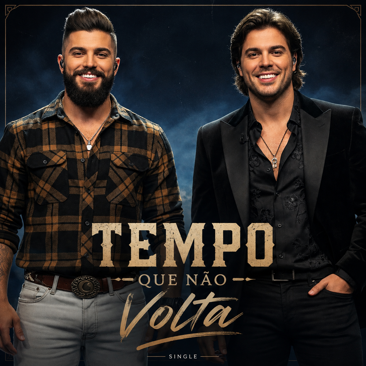 Capa do single Tempo que Não Volta, de Ian e Iago